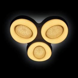 Потолочный светодиодный светильник Ambrella light Orbital Crystal Sand  - 5